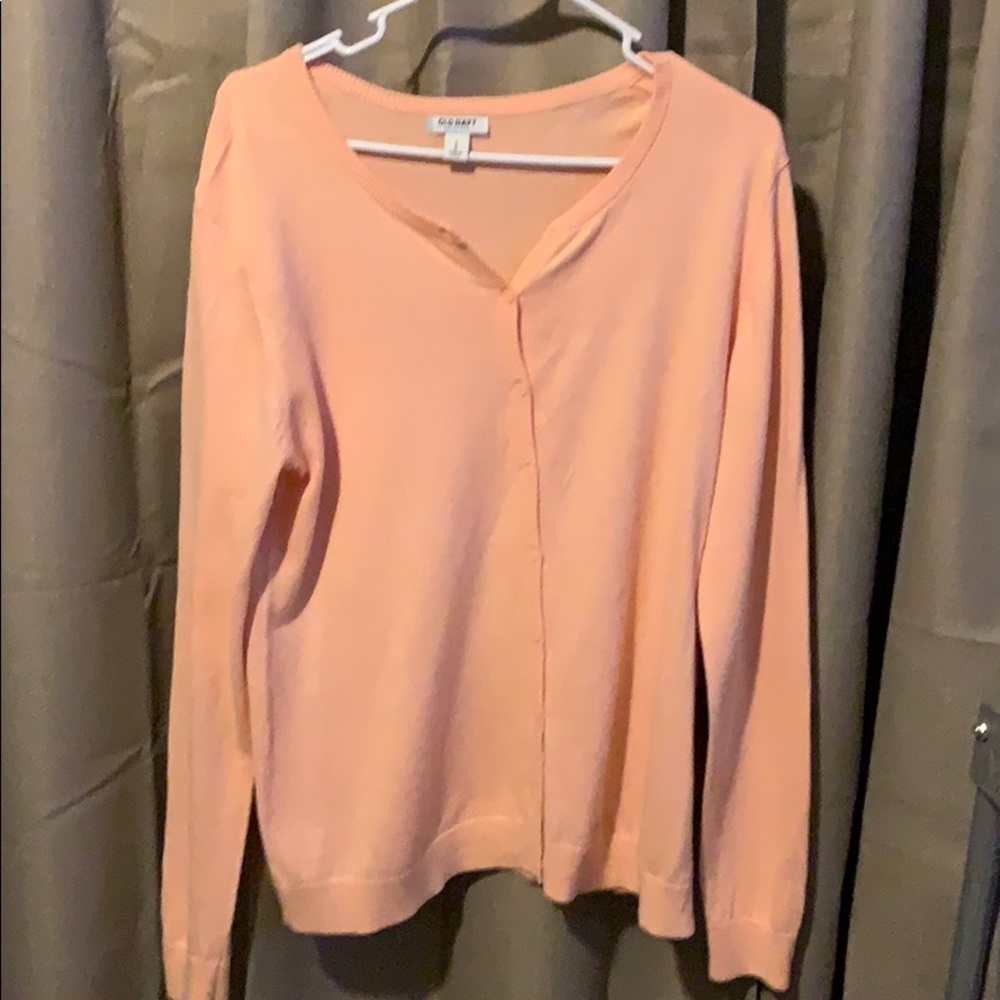 Peach Old Navy Cardigan